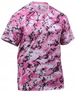 Rothco T-Shirt Pink Digital Camo 8957