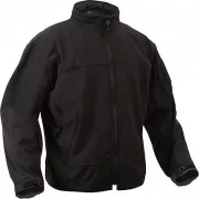 Rothco Covert Ops Light Weight Soft Shell Jacket Black 5262