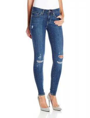Джинсы скини Levi's Women's 711 Skinny Jeans Damage is Done 188810148, фото