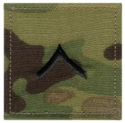 Rank Insignia E-2 Private (PV2) Scorpion OCP Camo 1795