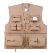 Rothco Kid's Uncle Milty's Travel Vest Khaki
