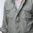 Винтажная куртка ветровка серо-зеленая Rothco Vintage Lightweight M-65 Jacket Sage 8731 - Куртка винтажная Rothco Vintage Lightweight M-65 Jacket Sage 8731