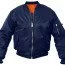 Детская синяя летная куртка Rothco MA-1 образца ВВС США Rothco Kids MA-1 Flight Jackets Navy 7312  - Детская синяя летная куртка Rothco MA-1 образца ВВС США Rothco Kids MA-1 Flight Jackets Navy 7312 