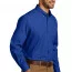 Cиняя рубашка с длинным рукавом Port Authority Long Sleeve Carefree Poplin Shirt True Royal W100 - Cиняя рубашка с длинным рукавом Port Authority Long Sleeve Carefree Poplin Shirt True Royal W100