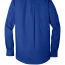 Cиняя рубашка с длинным рукавом Port Authority Long Sleeve Carefree Poplin Shirt True Royal W100 - Cиняя рубашка с длинным рукавом Port Authority Long Sleeve Carefree Poplin Shirt True Royal W100