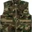 Жилет многофункциональный лесной камуфляж с капюшоном Rothco Ranger Vest Woodland Camouflage 6555 - Жилет рейнджера с капюшоном Rothco Ranger Vest Woodland Camouflage