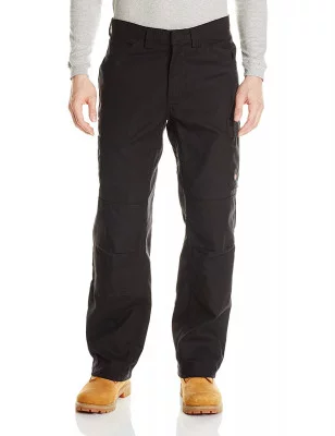Рабочие черные американские мужские брюки Red Kap Men's Double Knee No-Scratch Pants, фото