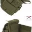 Сумка инженера оливковая винтажная Rothco Vintage Canvas M 51 Engineers Field Bag Olive Drab 8612 - Сумка винтажная инженера Rothco Vintage Canvas M 51 Engineers Field Bag Olive Drab 8612