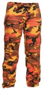Rothco Womens Paratrooper Pant Savage Orange Camo 3784