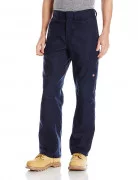 Red Kap Men's Double Knee No-Scratch Pants Navy