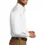 Белая рубашка с длинным рукавом Port Authority Long Sleeve Carefree Poplin Shirt White W100 - Белая рубашка с длинным рукавом Port Authority Long Sleeve Carefree Poplin Shirt White W100