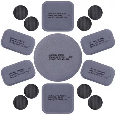 Комплект амортизационных подушек для шлемов Rothco Tactical Helmet Replacement Pad Set 1850, фото