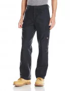Red Kap Men's Double Knee No-Scratch Pants Charcoal
