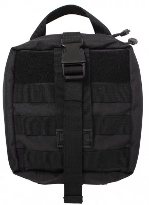 Универсальный черный грузовой подсумок молле Rothco Tactical Breakaway Pouch Black 15975, фото