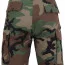Шорты рип-стоп лесной камуфляж вудланд Rothco Rip-Stop BDU Short Woodland Camo 7056 - Шорты хлопковые рип-стоп камуфлированные комбат Rothco Rip-Stop BDU Short Woodland Camo 7056