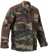 Rothco BDU Shirt Woodland Camo 7940
