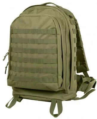 Оливковый трехдневный штурмовой ранец Rothco MOLLE 3-Day Assault Pack Olive Drab 40169, фото