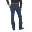 Синие мужские джинсы Wrangler Men's Cowboy Cut Slim Fit Jean Prewashed Indigo 0936PWD - Синие мужские джинсы Wrangler Men's Cowboy Cut Slim Fit Jean Prewashed Indigo 0936PWD