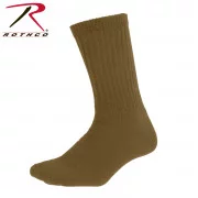 Elder Hosiery Athletic Crew Socks Coyote Brown 6427