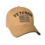 Бейсболка винтажная койотовая ветеран Армии Rothco Vintage Veteran Low Pro Cap Coyote Brown 35990 - Бейсболка винтажная койотовая ветеран Армии Rothco Vintage Veteran Low Pro Cap Coyote Brown 35990