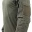 Рубашка под бронежилет огнестойкая оливковая Rothco Military FR NYCO Combat Shirt Olive Drab 90015 - Боевая рубашка под бронижилет Rothco Military FR NYCO Combat Shirt Olive Drab - 90015