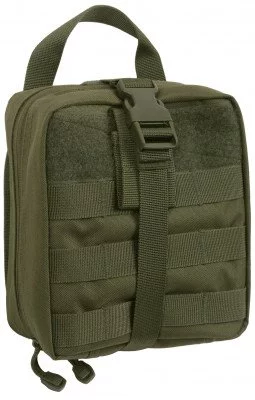 Универсальный оливковый грузовой подсумок молле Rothco Tactical Breakaway Pouch Olive Drab 15977, фото