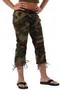 Rothco Womens Capri Pants Woodland Camo - 1040 