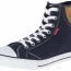 Высокие и стильные кеды на каждый день от Левис Levis Men's Hamilton Buck Fashion Sneaker - Navy/Brown - Levis Men's Hamilton Buck Fashion Sneaker - Navy/Brown