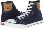 Levis Men's Hamilton Buck Fashion Sneaker - Navy/Brown