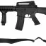 Черный двухточечный оружейный ремень с системой быстрого сброса Rothco Deluxe Tactical 2-Point Sling 4651 - Черный двухточечный оружейный ремень с системой быстрого сброса Rothco Deluxe Tactical 2-Point Sling 4651