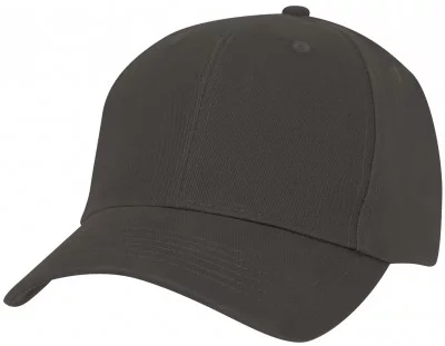 Бейсболка серая сталь хлопковая Rothco Rothco Supreme Solid Color Low Profile Cap Gunmetal Grey 5894, фото