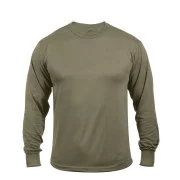Rothco Moisture Wicking Long Sleeve T-Shirt AR 670-1 Coyote Brown 3753