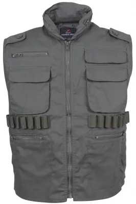 Жилет оливковый многофункциональный с капюшоном Rothco Ranger Vest Olive Drab 7566, фото
