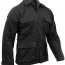 Черный полевой военный китель Rothco BDU Shirt Black 7970 - Черный полевой военный китель Rothco BDU Shirt Black 7970