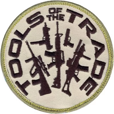 Тематическая нашивка с липучкой велкро "Орудия труда" Rothco Tools Of The Trade Morale Patch 72192, фото