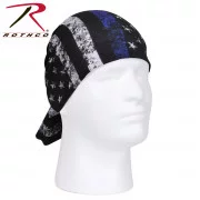 Rothco Thin Blue Line Multi-Use Tactical Wrap 2404