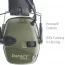 Наушники оливковые стрелковые активные Howard Leight Impact Electronic Earmuff Olive Green R-01526 - Наушники оливковые стрелковые активные Howard Leight Impact Electronic Earmuff Olive Green R-01526