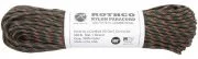 Rothco Nylon Paracord Type III 550 LB 100FT Woodland Camo 180
