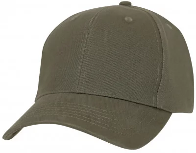 Бейсболка винтажная оливковая хлопковая Rothco Supreme Solid Color Low Profile Cap Vintage Olive Drab 5879, фото