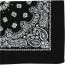 Черная бандана с белым орнаментом Rothco Trainmen Bandana Black (56 x 56 см) 4143 - Черная бандана с белым орнаментом Rothco Trainmen Bandana Black (56 x 56 см) 4143