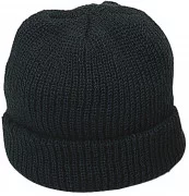 WiscKnit® Acrylic Watch Cap Black 5464