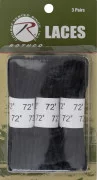 Rothco Military Boot Laces Black 3 Pack (180 см) 61913