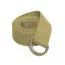 Ремень хлопковый хаки на двух металлических D-кольцах Rothco-Military D-Ring Expedition Belt Khaki 4174 - 