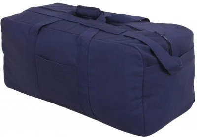 Сумка Rothco Canvas Jumbo Cargo Bag Navy Blue 8143, фото