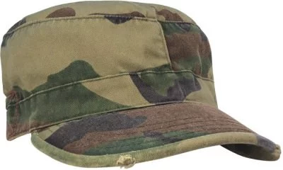 Кепка винтажная Rothco Vintage Fatigue Cap Woodland Camo 4509 , фото