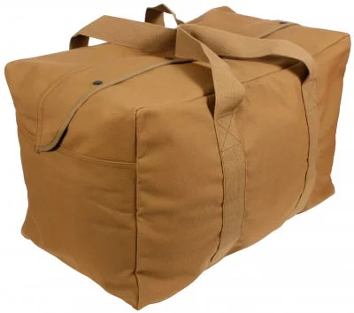 Сумка для парашюта койотовая Rothco Canvas Parachute Cargo Bag Coyote Brown 3123, фото