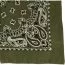 Оливковая бандана с черно-белым орнаментом Rothco Trainmen Bandana Olive Drab (56 x 56 см) 4051 - Оливковая бандана с черно-белым орнаментом Rothco Trainmen Bandana Olive Drab (56 x 56 см) 4051