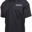 Футболка поло Rothco Moisture Wicking 'Security' Golf Shirt Black 3216 - Потоотводящая футболка поло Rothco Moisture Wicking 'Security' Golf Shirt Black 3216