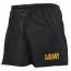 Шорты тренировочные черные с желтым принтом армии США Rothco Physical Training Shorts - Black / ARMY (Yellow Letters) 46030  - Шорты тренировочные черные с желтым принтом армии США 46030 Rothco Physical Training Shorts - Black / ARMY (Yellow Letters) # 46030
