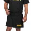 Шорты тренировочные черные с желтым принтом армии США Rothco Physical Training Shorts - Black / ARMY (Yellow Letters) 46030  - Шорты тренировочные черные с желтым принтом армии США 46030 Rothco Physical Training Shorts - Black / ARMY (Yellow Letters) # 46030